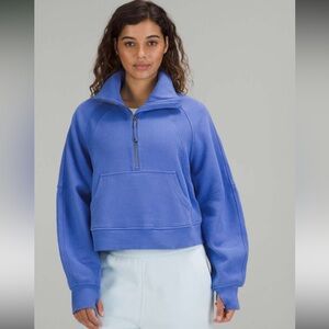 Lululemon - Scuba Oversized Funnel Neck Half Zip in Wild Indigo (size XL - XXL)